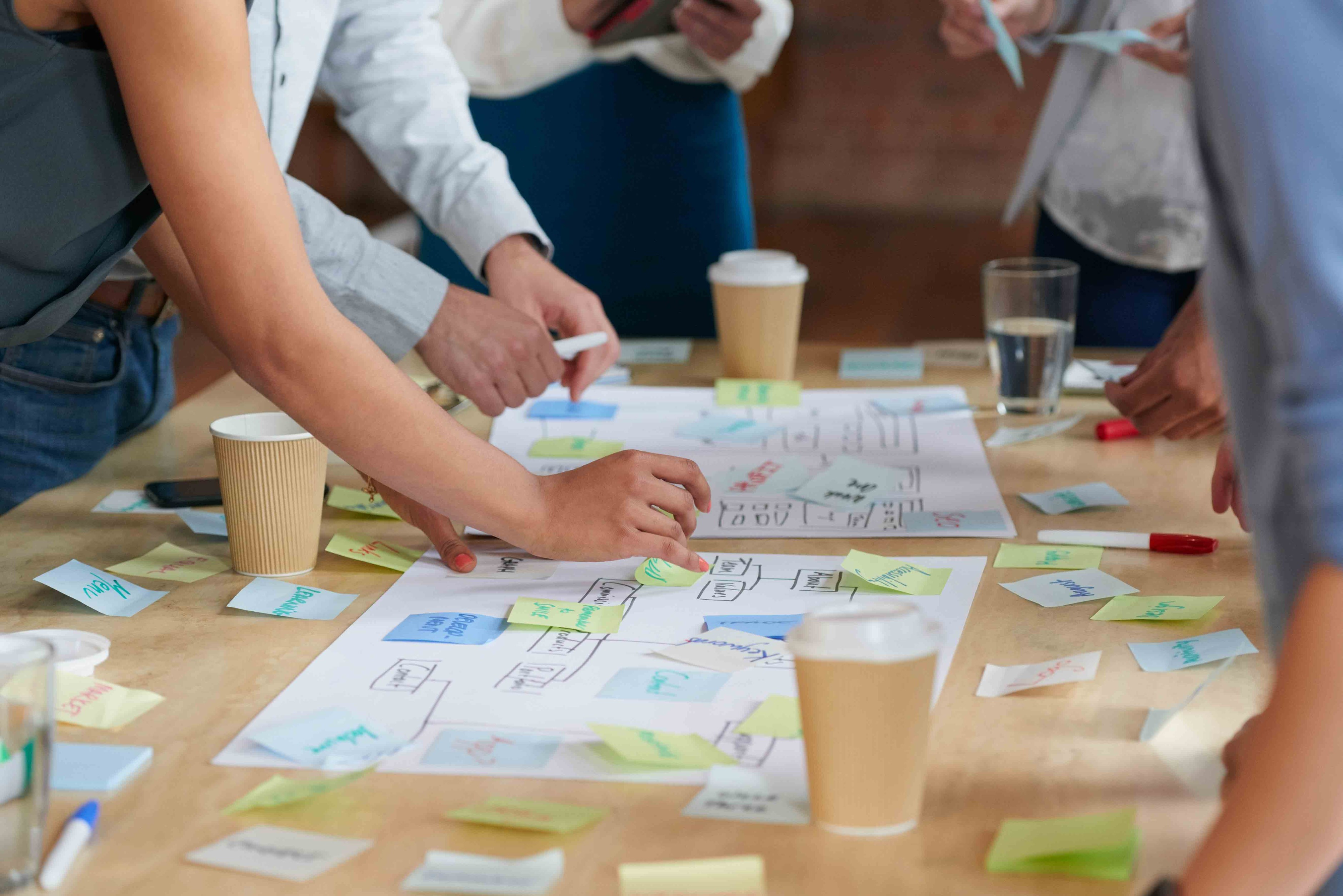 Representative planning and working-session imagery